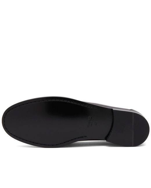 Versace Black Medusa Head Loafer Shoes