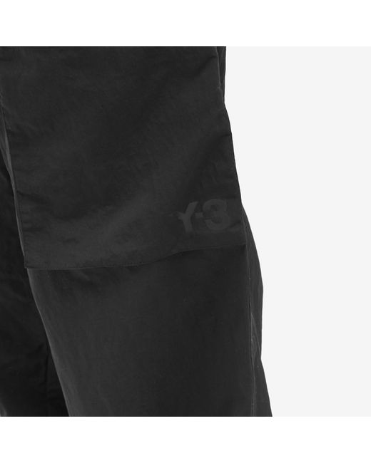 Y-3 Black Nylon Pants for men