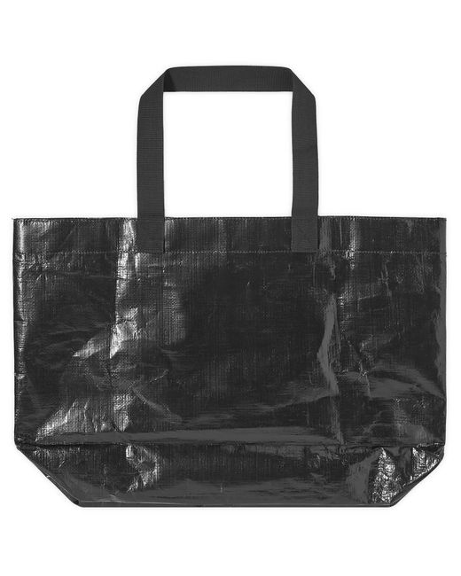 Neighborhood Black Logo Flexible Tote Bag for men