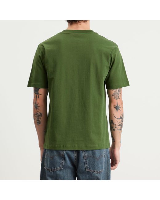New Balance Green Athletics Premium Logo T-Shirt for men