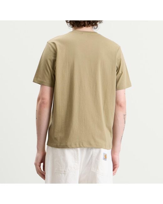Dime Natural Classic Small Logo T-Shirt for men