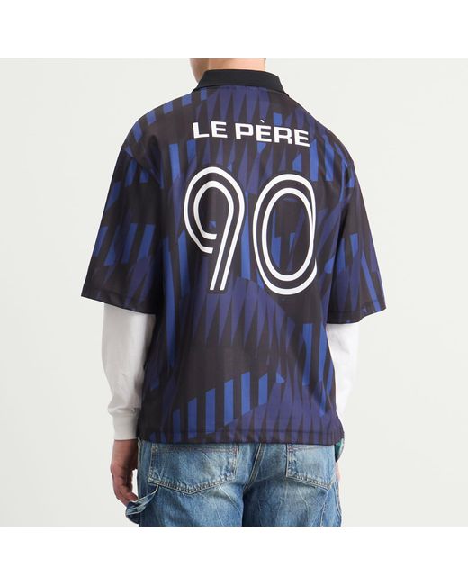 le PERE Blue Fc Amado Jersey Top for men