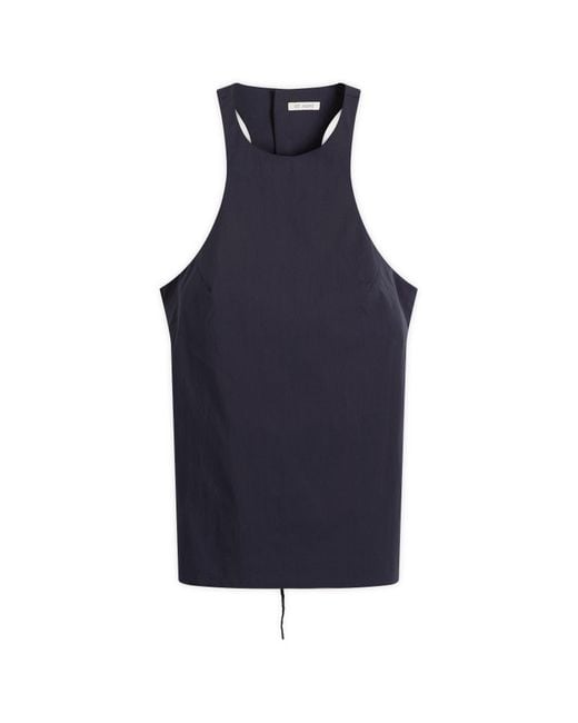 St. Agni Blue Racerback Top