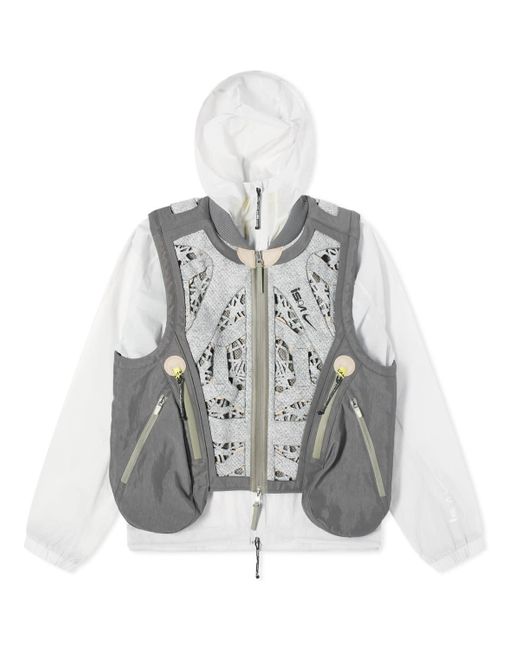 Nike Gray Ispa Metamorph Jacket
