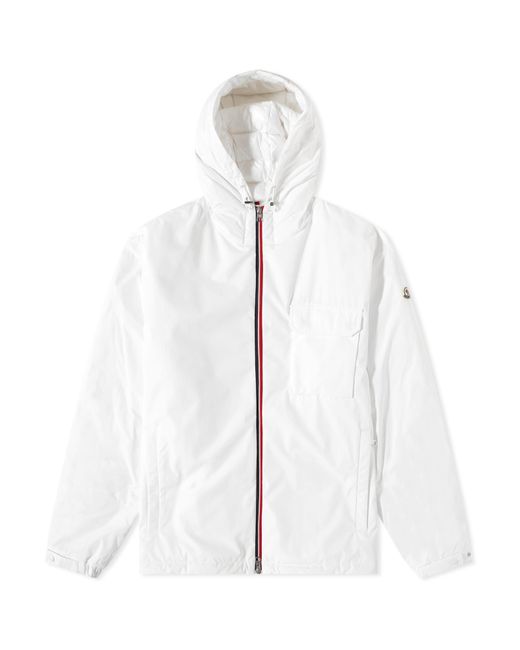 Moncler Lozere Lightweight Jacket in White for Men | Lyst Canada