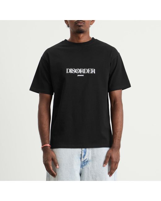 Postalco Black Disorder T-Shirt for men