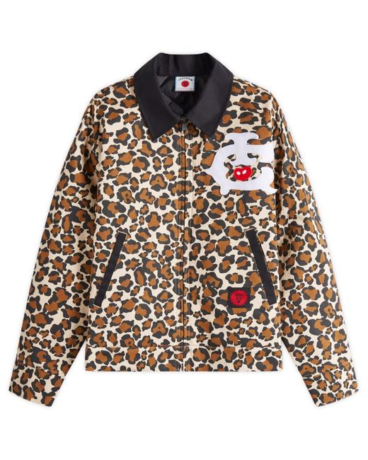 ICECREAM Black Work Jacket for men