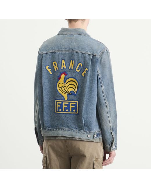 Levi's Blue France Type Ii Jacket for men