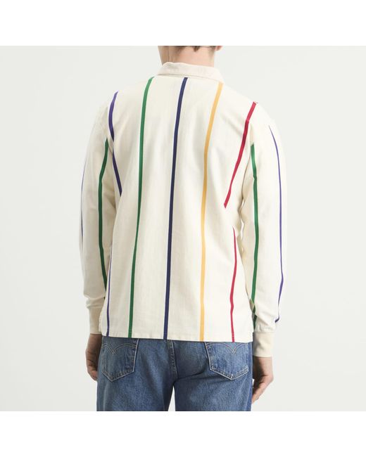 Drake's Colourful Vertical Stripe Rugby for Men | Lyst Canada