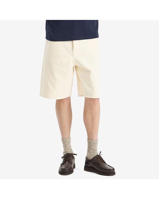 Drole de Monsieur Natural Ecru Baggy Shorts for men
