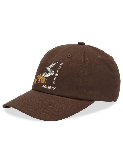 Palmes Brown Ramus 6-Panel Cap for men