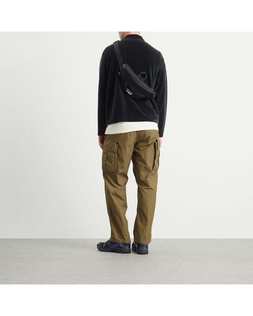 Comme des Garçons Black Cordura Waist Bag for men