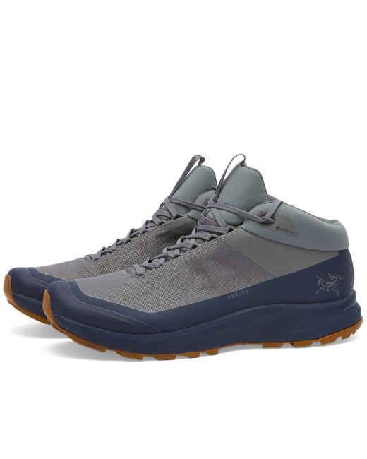 Arc'teryx Blue Aerios Fl 2 Mid Gtx Trail Sneakers for men