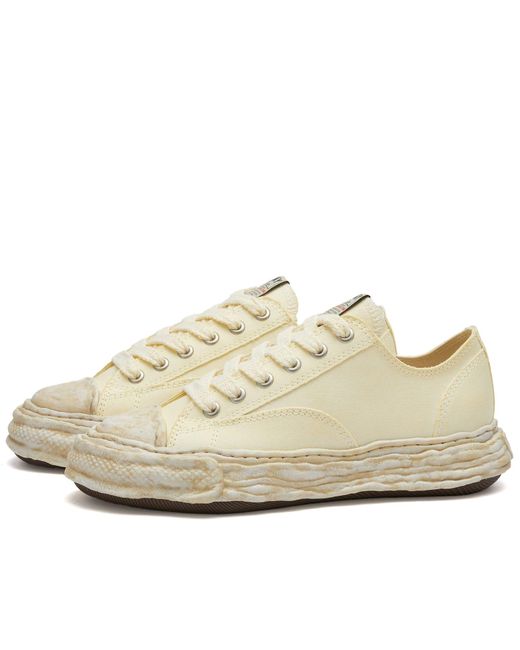 Maison Mihara Yasuhiro White Peterson Original Sole Low Dyed Canva Sneakers for men