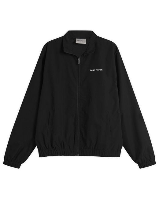 Daily Paper Black Eward Track Jacket for men