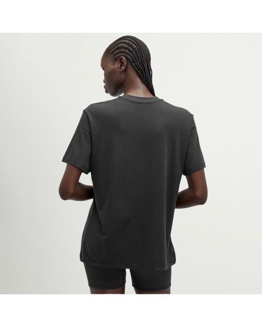 Skims Black Boyfriend T-Shirt