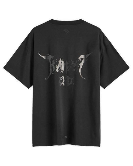 Represent Black End. X 247 Oversized T-Shirt for men