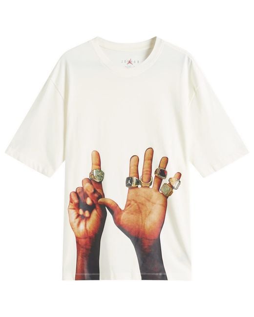 Nike Flight Mvp Rings 85' T-Shirt in White for Men | Lyst UK