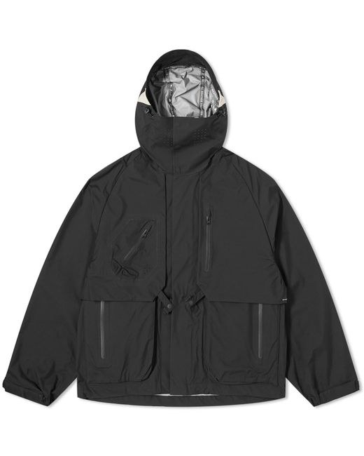 F/CE Black Pertex Waterproof Technical Moutain Jacket for men