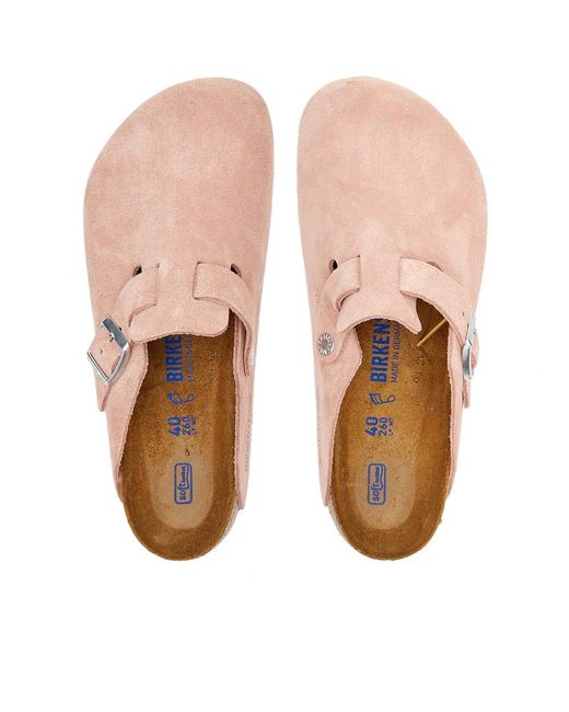 Birkenstock Boston Shearling in Pink Lyst UK