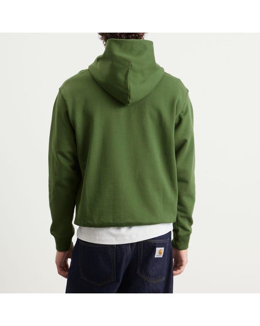 New Balance Green Athletics Runners Arent Normal Hoodie for men