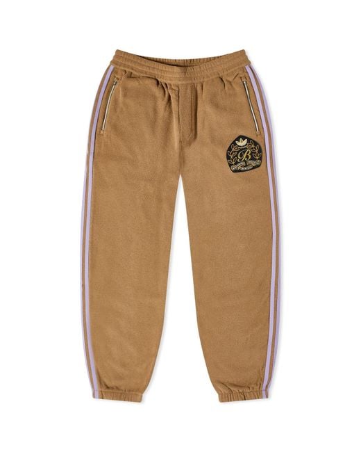 Adidas Brown X Blondey Boucle Track Pant for men