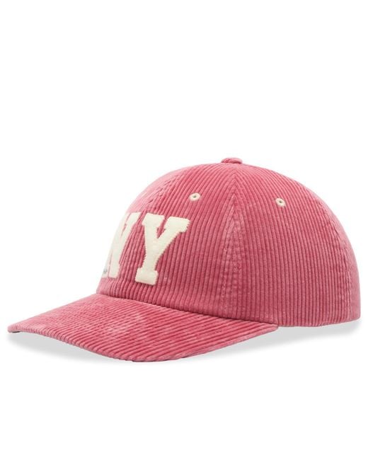 Polo Ralph Lauren Pink Corduroy Ny Cap for men