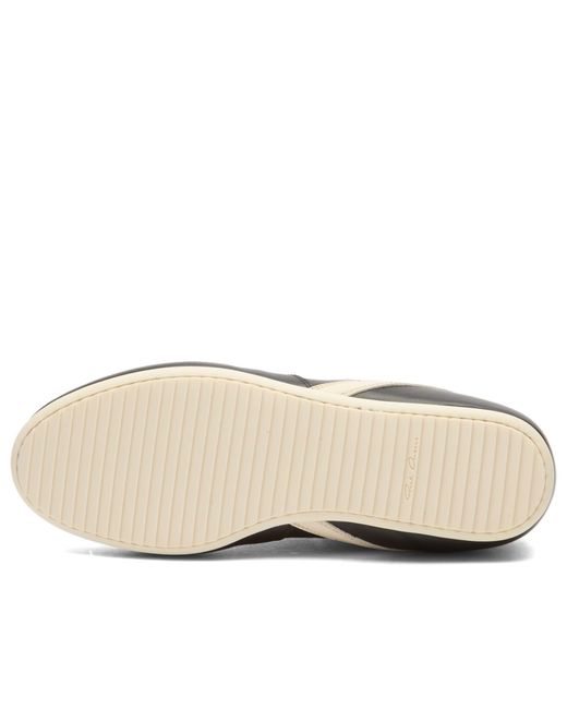 Rick Owens Black Minimal Sneaker