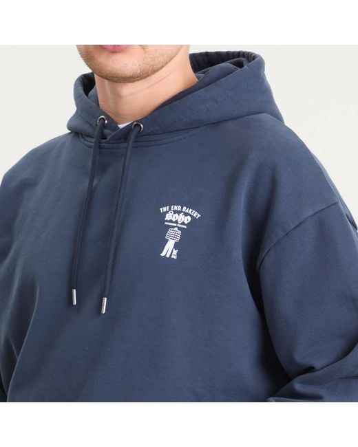 Percival Blue Patisserie Hoodie for men