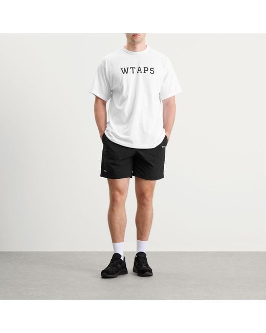 (w)taps Black Pertex Shorts for men