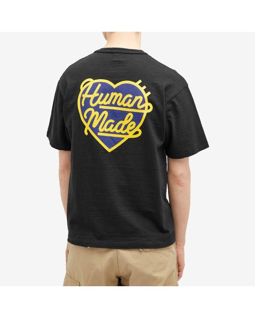 Human Made Black Heart Badge T-Shirt for men