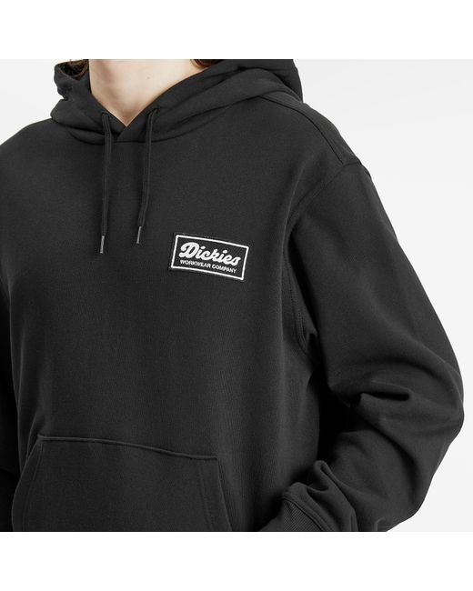 Dickies Black Lewistown Hoodie for men