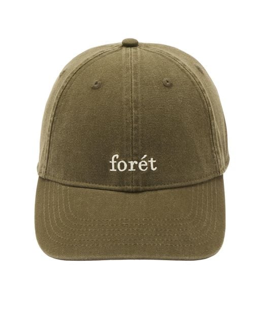 Forét Green Hawk Washed Cap for men