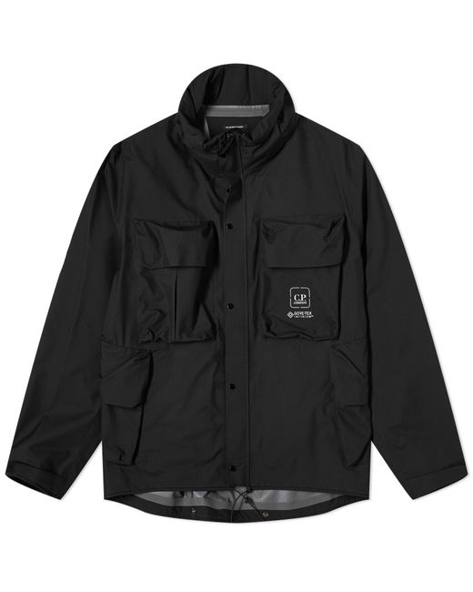 C P Company Black Metropolis Gore-Tex Infinium Uitility Jacket for men