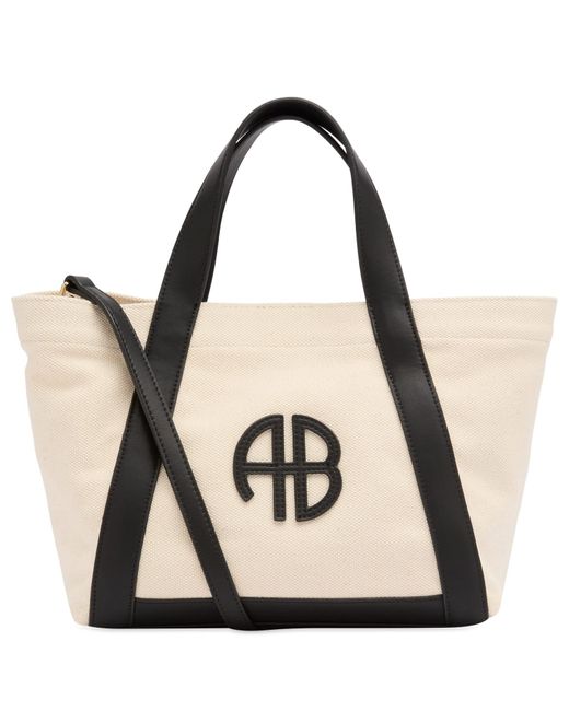 Anine Bing Natural Small Cara Tote