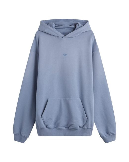 REPRESENT 247 Blue Oversized Hoodie for men