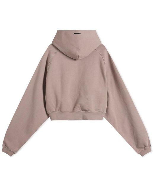 Fear Of God Multicolor Campus 90's Crop Raglan Hoodie