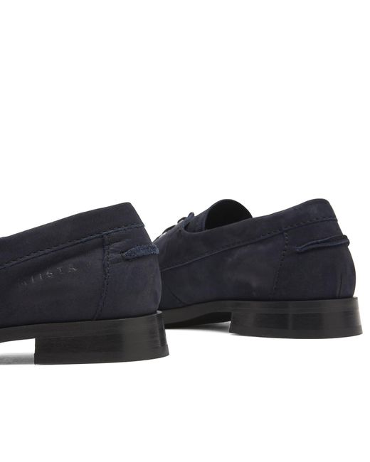 Miista Black Edelira Suede Boat Shoe