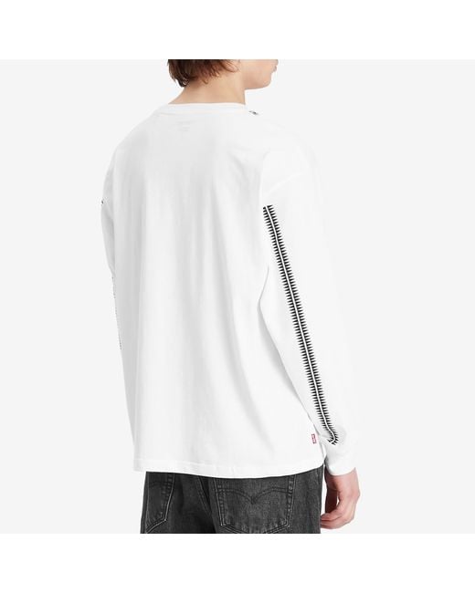 Levi's White Levis X Undercover Long Sleeve T-Shirt for men
