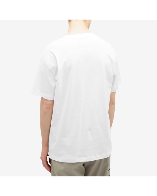 3.PARADIS White Nc T-Shirt for men