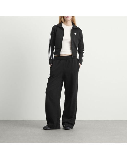 Adidas Black Classic Firebird Track Top