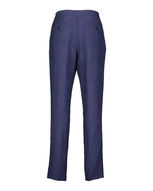 Zegna Leinenhose PURE LINEN JOGGERS in Blue für Herren