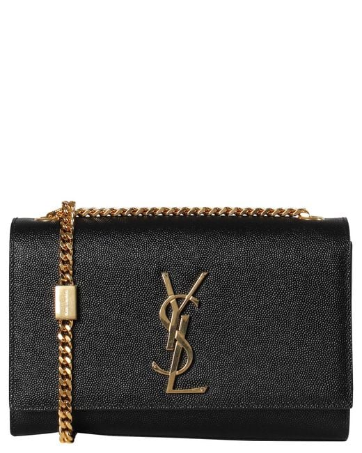 Saint Laurent Black Umhängetasche KATE SMALL