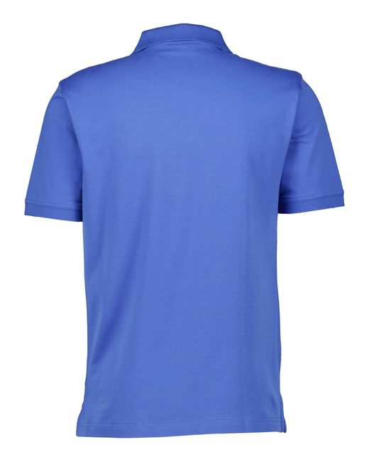 Gant Poloshirt CONTRAST PIQUE Regular Fit Kurzarm in Blue für Herren