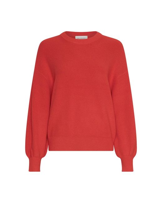 Moss Copenhagen Red Strickpullover RACHELLE Regular Fit