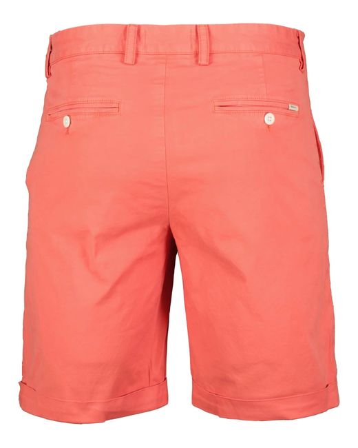 Gant Shorts SUNFADED Regular Fit in Orange für Herren