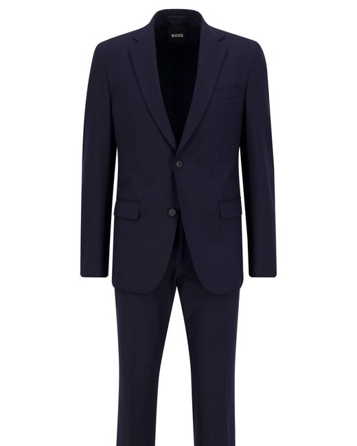 Boss Anzug P-HUGE Slim Fit in Blue für Herren