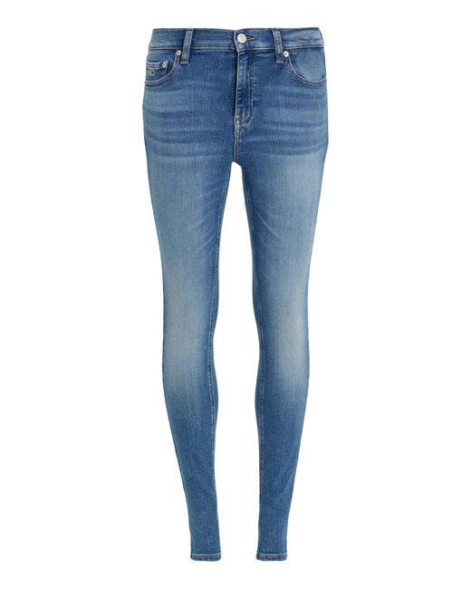 Tommy Hilfiger Blue Tommy Skinny-fit-Jeans NORA MD SKN BH1238 im 5-Pocket-Style