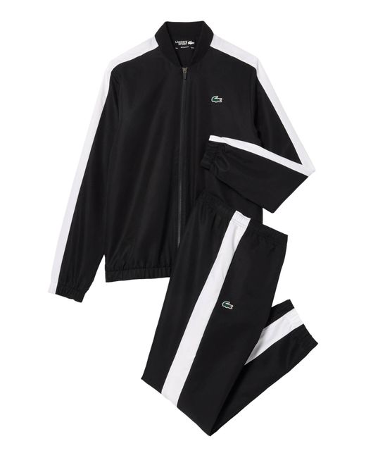 Lacoste Tennis-Trainingsanzug in Black für Herren