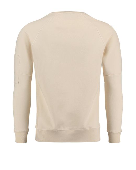 Key Largo Sweatshirt MSW KLACCEPT ROUND in Natural für Herren